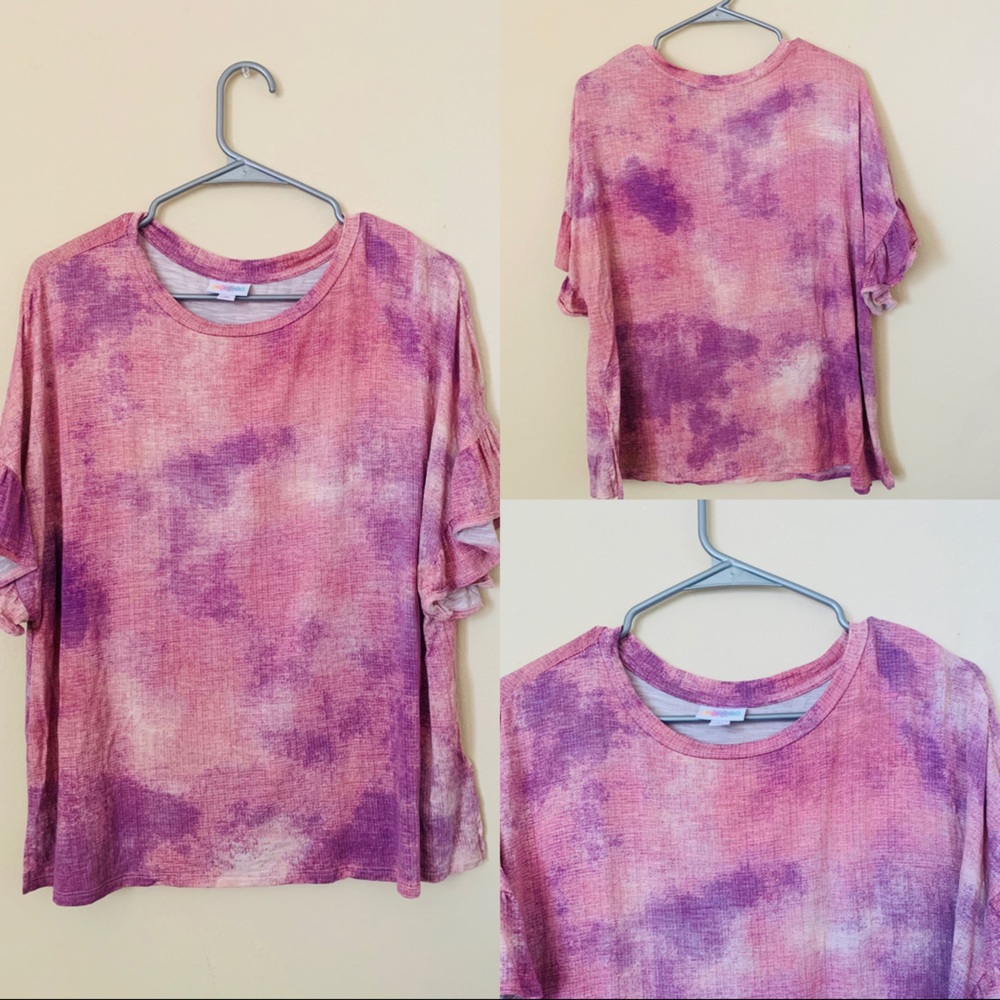 Dahl NEW pink / purple dye top